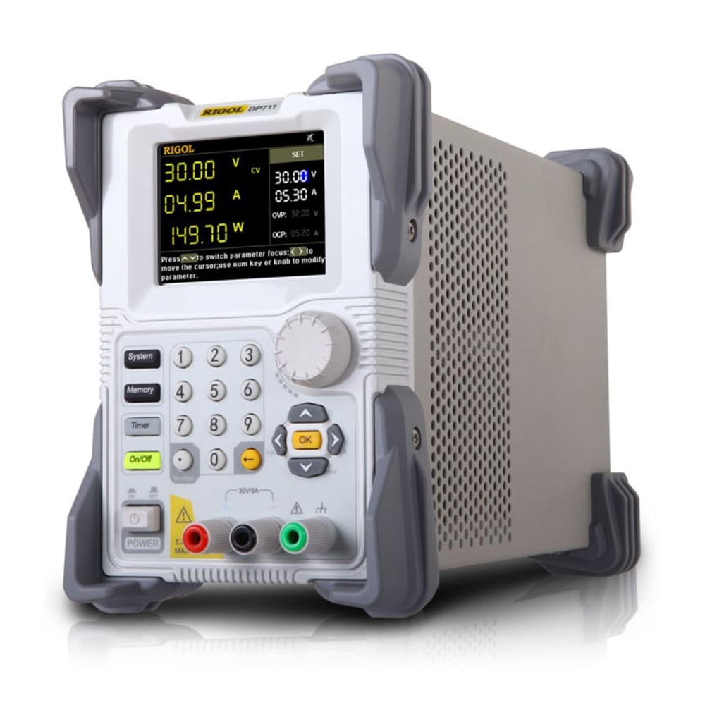Rigol DP711 150W 30V 5A Tek çıkışlı Programlanabilir DC Güç Kaynağı