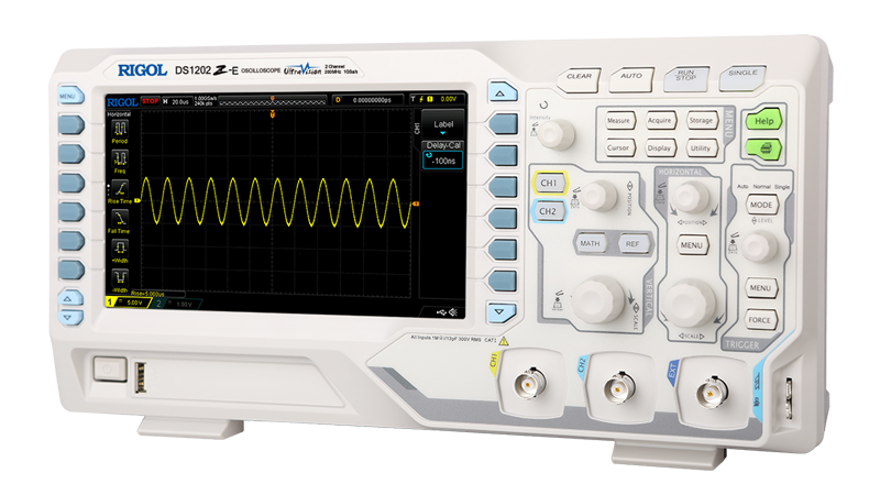 Rigol DS1202Z-E 200MHz 2 Kanallı 1GS/s Dijital Osiloskop