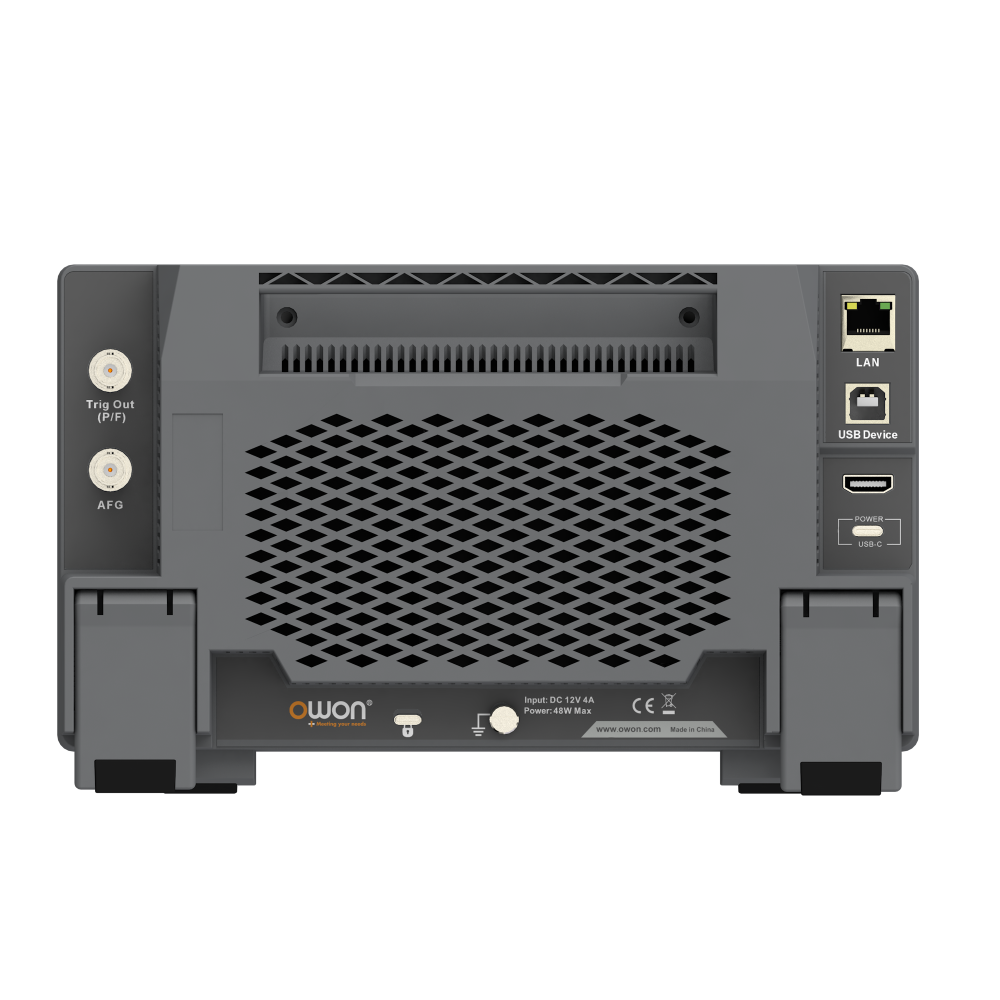 Owon ADS914A 125 MHz 4 Kanal 2 GSa/s 12 Bit Multi-fonksiyonel Dijital Osiloskop