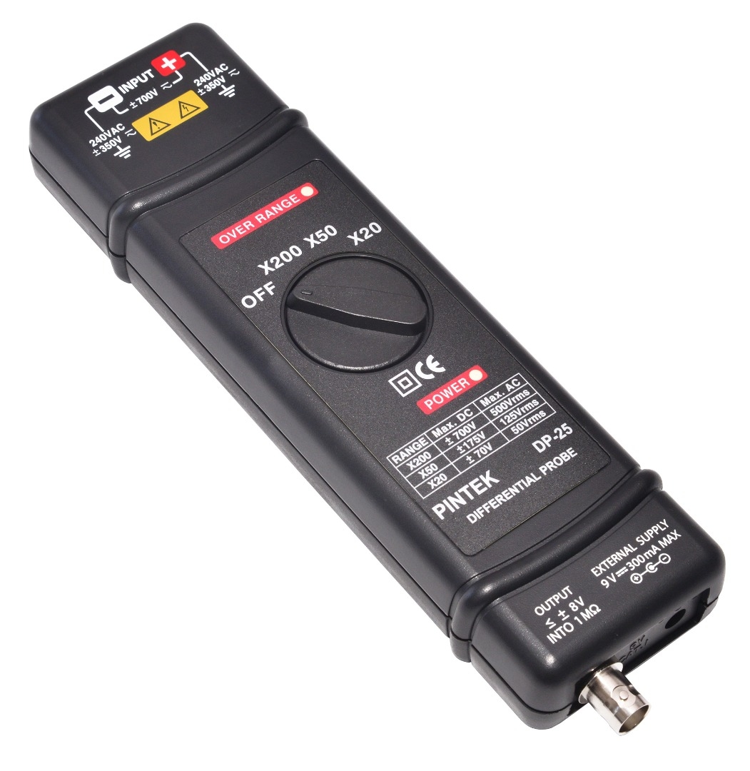 Pintek DP-25 25MHz/1400Vp-p Diferansiyel Prob