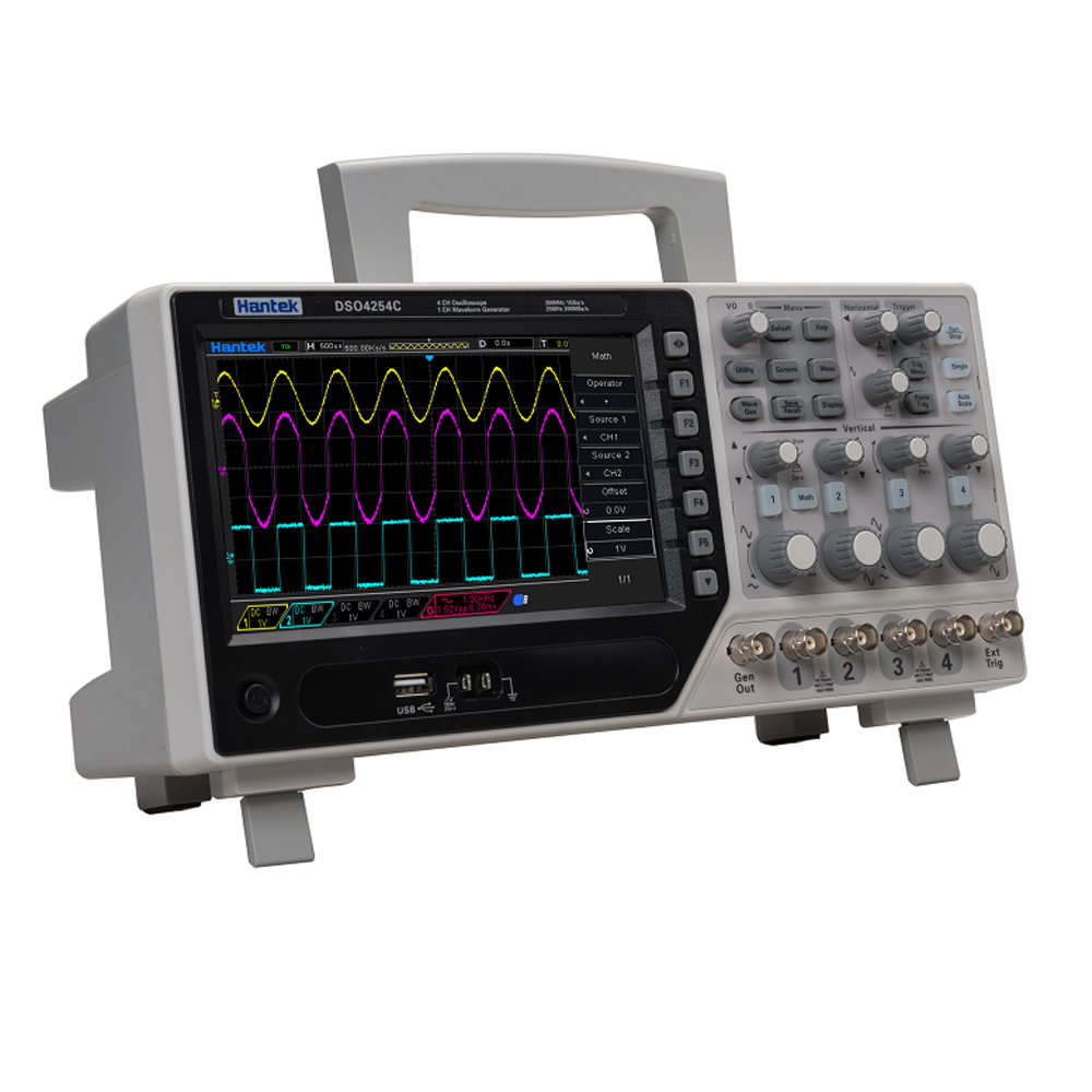 Hantek DSO4254C 250 MHz 4 Kanal 1GS/s Dijital Osiloskop