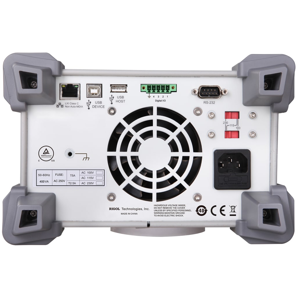 Rigol DP832 195W 3 Çıkışlı  (+30 V / 3 A, +30 V / 3 A, +5 V / 3 A) Programlanabilir DC Güç Kaynağı