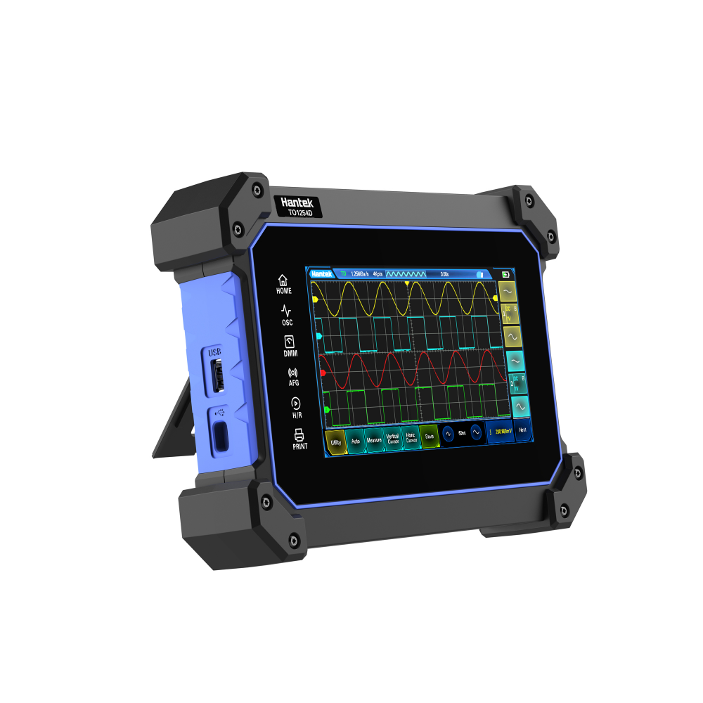 Hantek TO1112D 110MHz 2 Kanal 250MSa/S Full Touch Screen Osiloskop