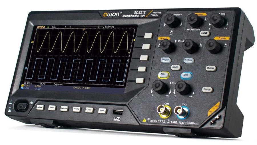 Owon SDS215 150 MHz 2 Kanal 1GS/s Dijital Osiloskop