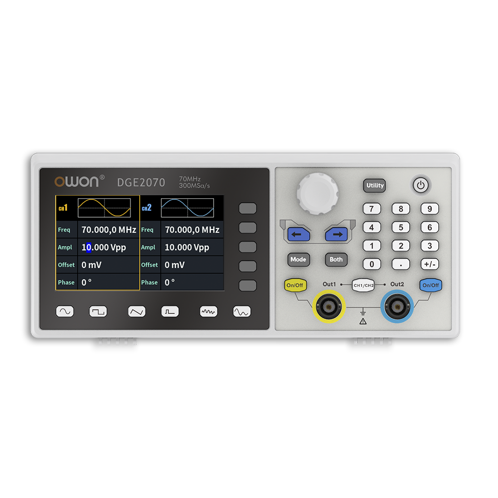 Owon DGE2070 70 MHz Tek Kanal 300MSa/s Arbitrary Waveform Jeneratör