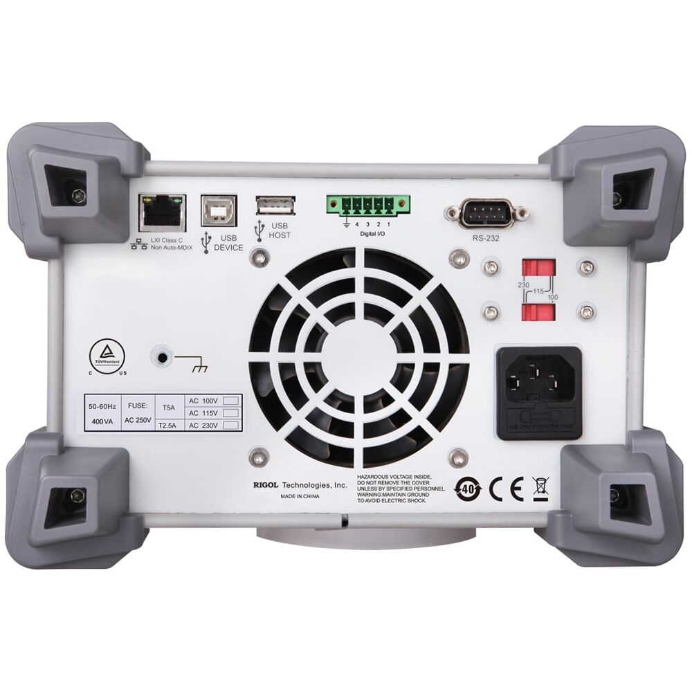 Rigol DP831A 160W 3 Çıkışlı (+8 V / 5 A , +30 V / 2 A, -30 V / 2 A) Programlanabilir DC Güç Kaynağı