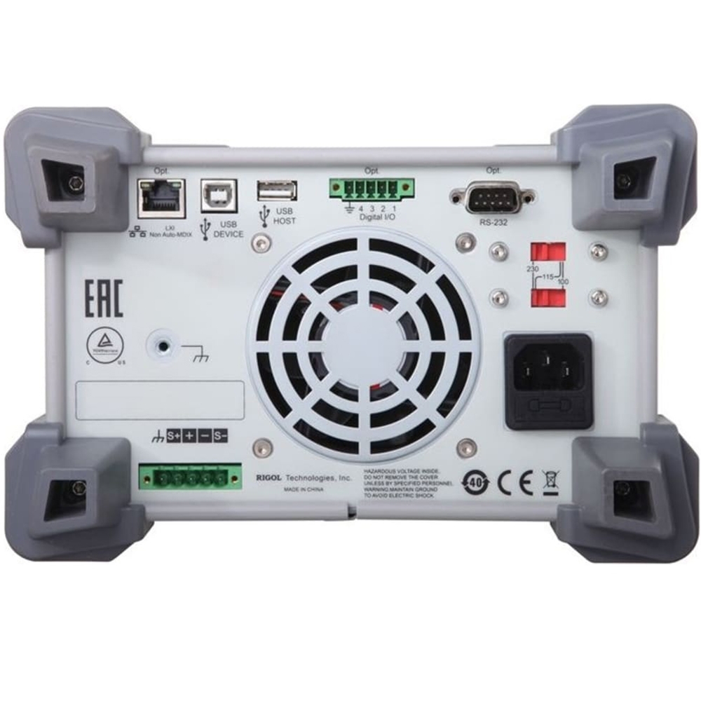 Rigol DP821 140W  Çift Çıkışlı ( 60V / 1A  ve 8V / 10A) Programlanabilir DC Güç Kaynağı