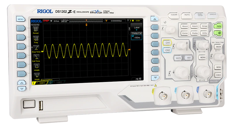Rigol DS1202Z-E 200MHz 2 Kanallı 1GS/s Dijital Osiloskop