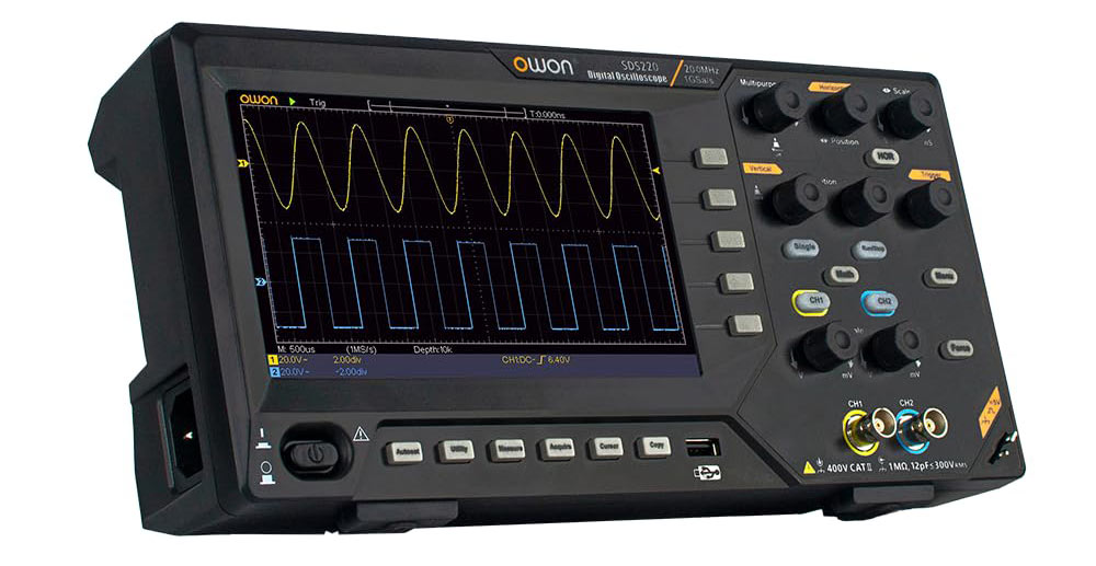 Owon SDS220 200 MHz 2 Kanal 1GS/s Dijital Osiloskop