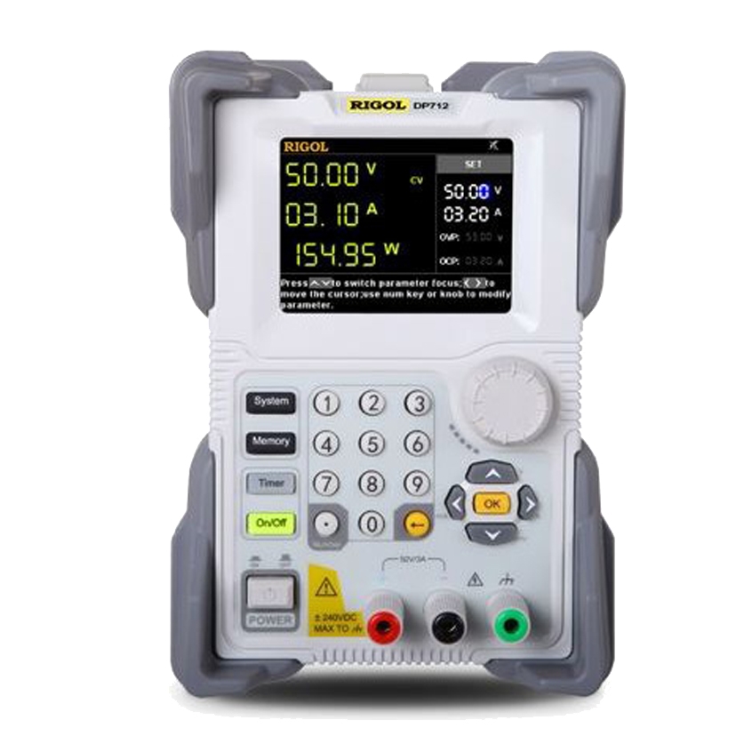 Rigol DP712 150W 50V 3A Tek çıkışlı Programlanabilir DC Güç Kaynağı