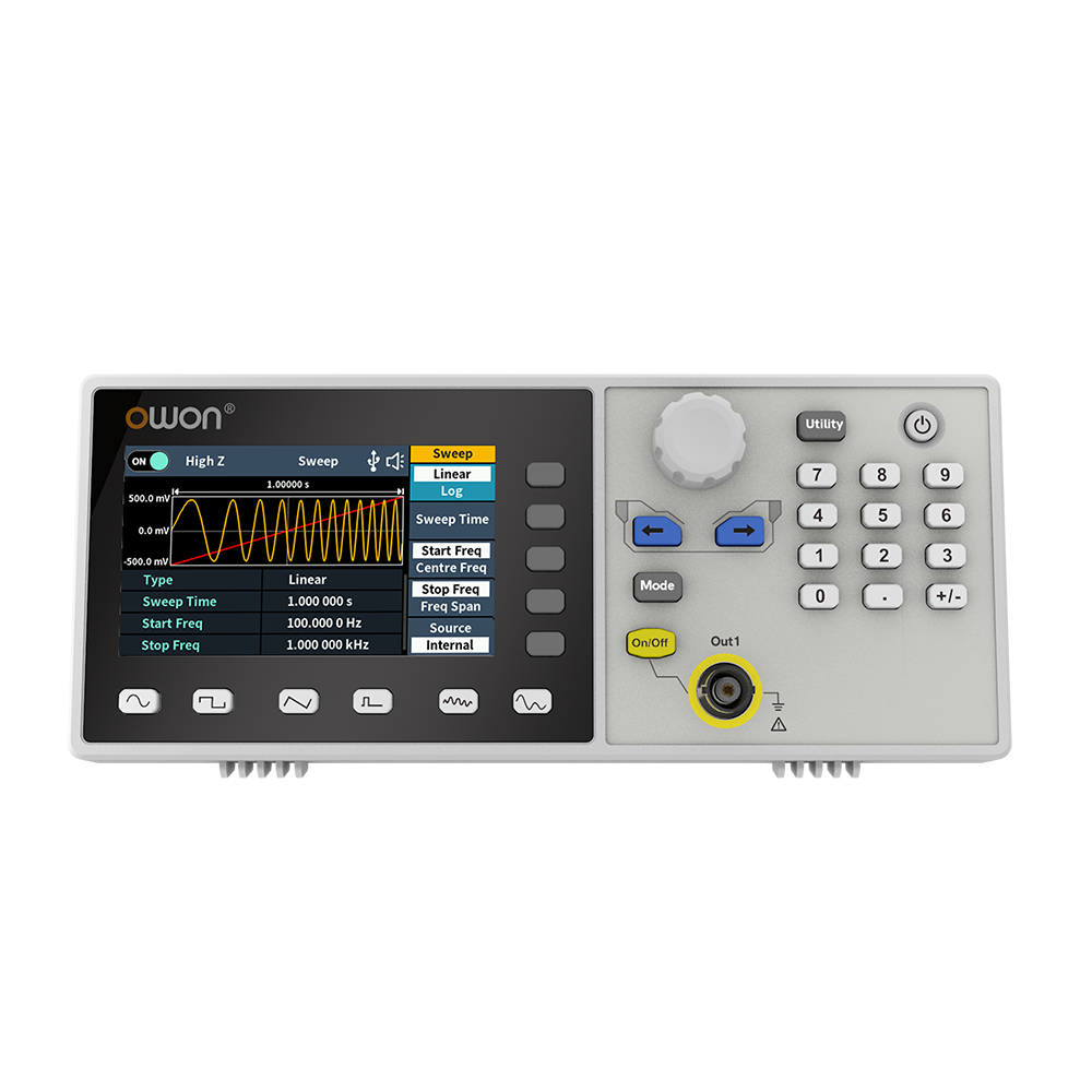 Owon DGE1060 60 MHz Tek Kanal 300MSa/s Waveform Jeneratör