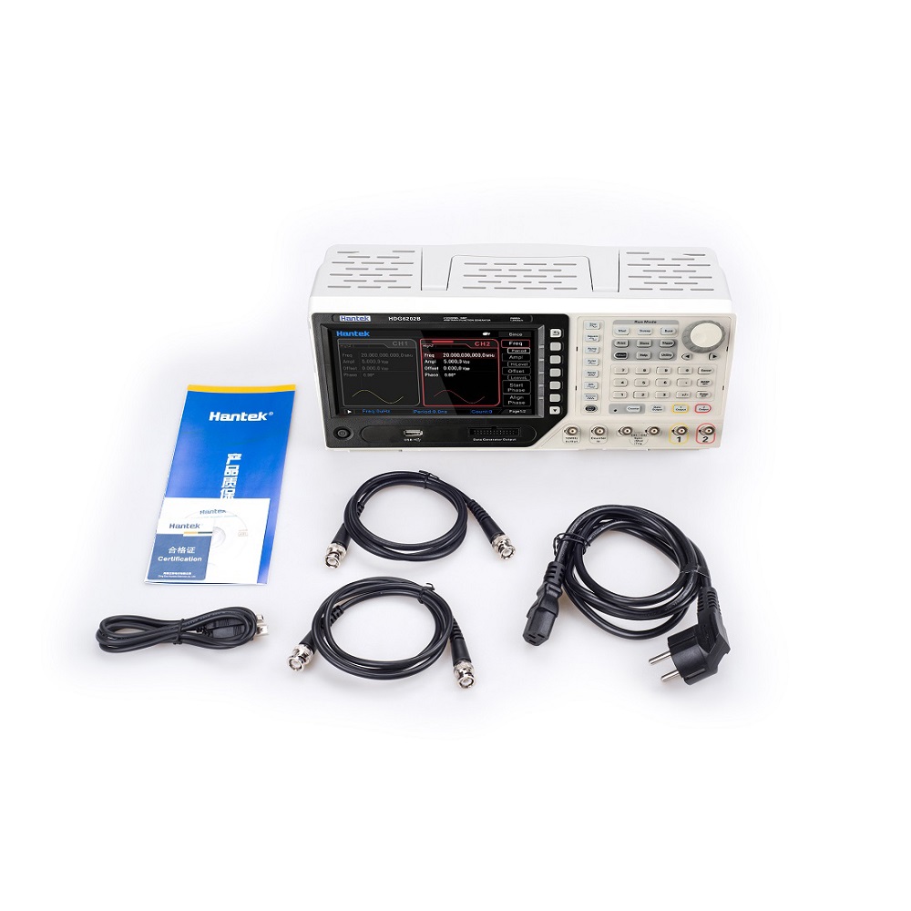 Hantek HDG6202B 200MHz 2 Kanal 64M  Arbitrary Waveform Jeneratör