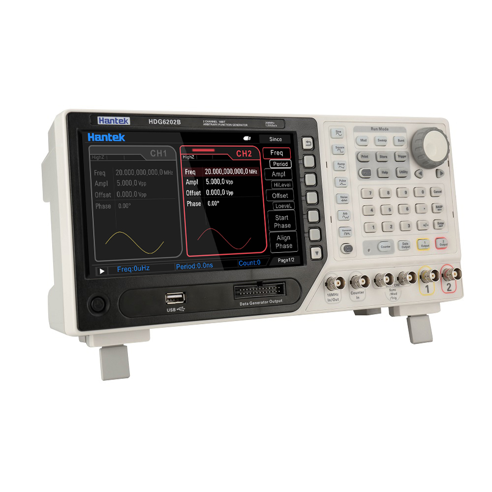 Hantek HDG6202B 200MHz 2 Kanal 64M  Arbitrary Waveform Jeneratör