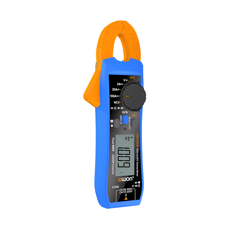 Owon CM2100B 600V 100A AC/DC Clamp Metre
