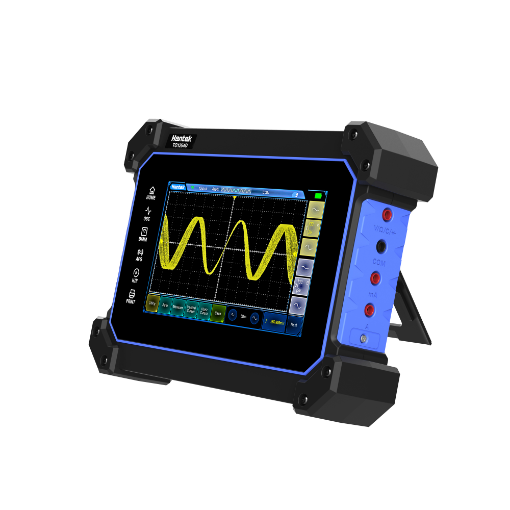 Hantek TO1112D 110MHz 2 Kanal 250MSa/S Full Touch Screen Osiloskop