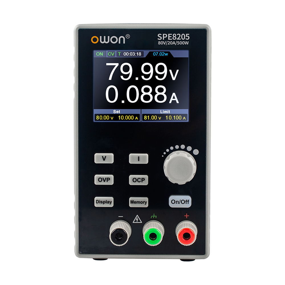 Owon SPE8205 500W 80V/20A Tek Kanal DC Güç Kaynağı