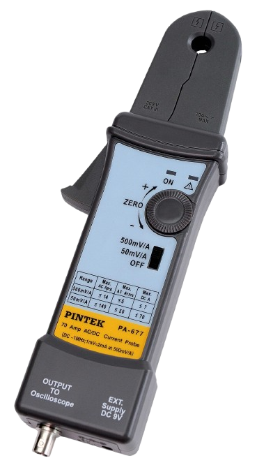 Pintek PA-677 DC-1MHz ; 70A Akım Probu