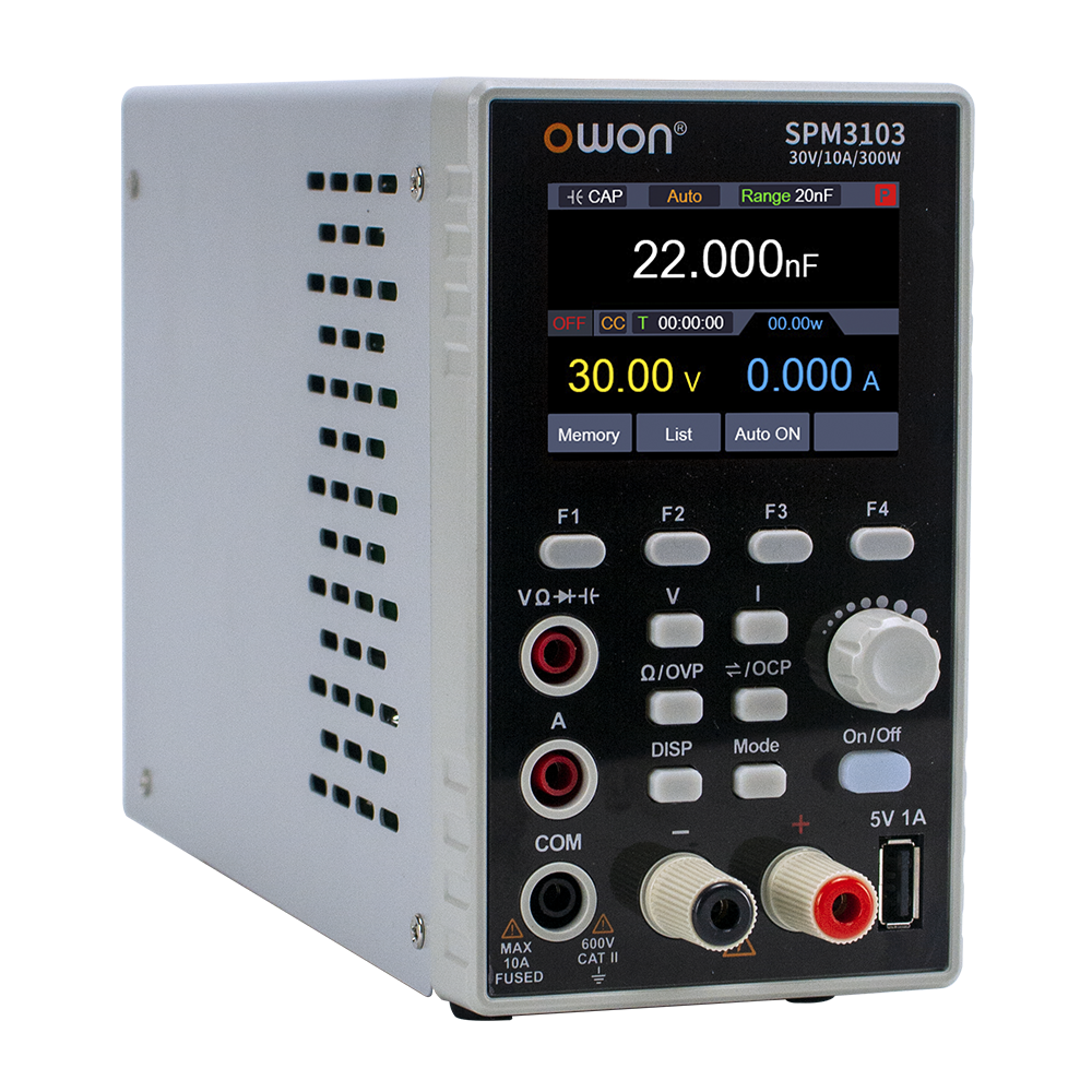 Owon SPM6103 300W 60V/10A Tek Kanal Multimetre Özellikli DC Güç Kaynağı