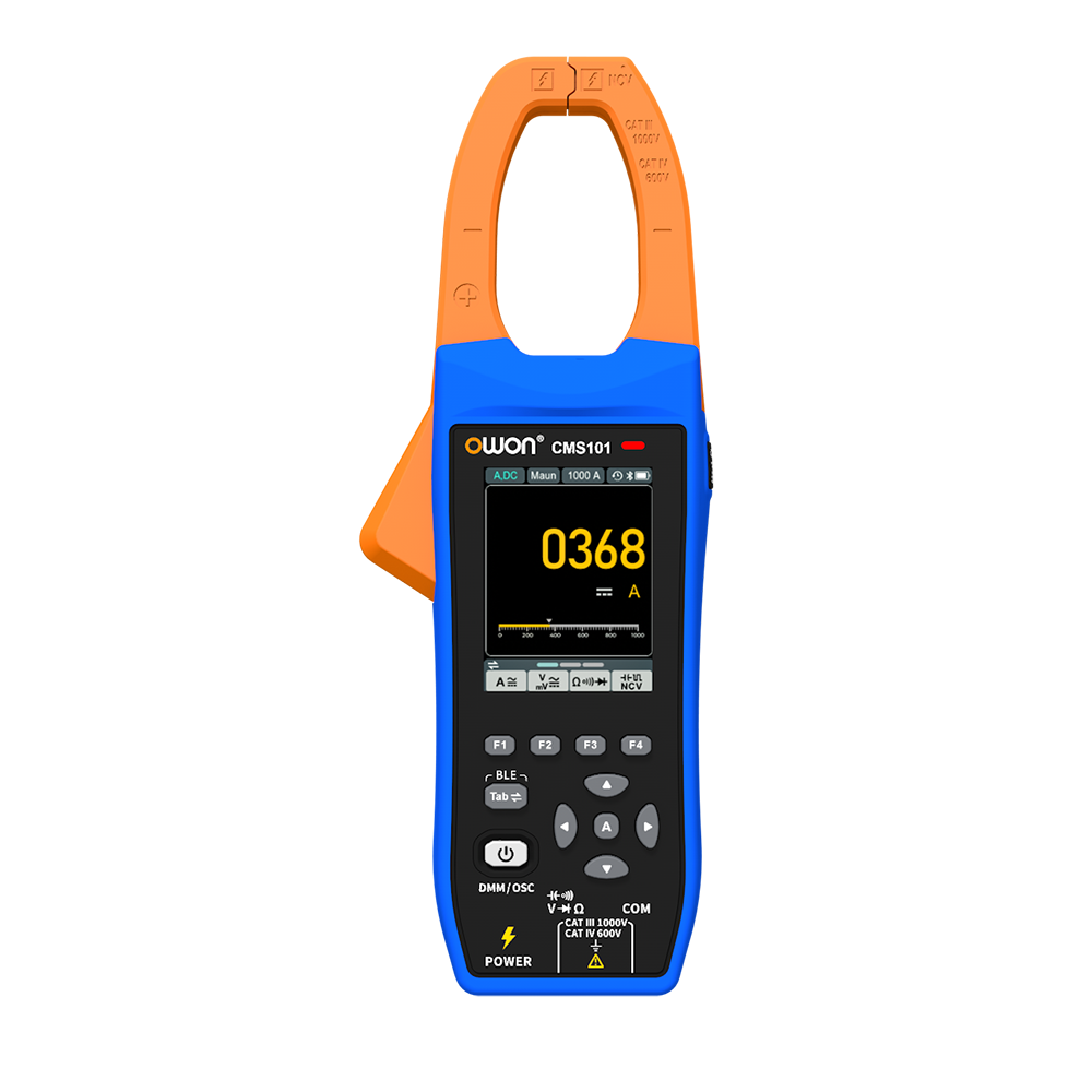 Owon CMS101 20A-1000A Akıllı AC/DC Clamp Metre ve Osiloskop