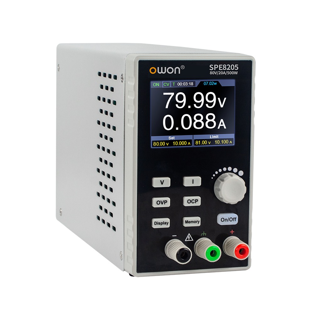 Owon SPE8205 500W 80V/20A Tek Kanal DC Güç Kaynağı