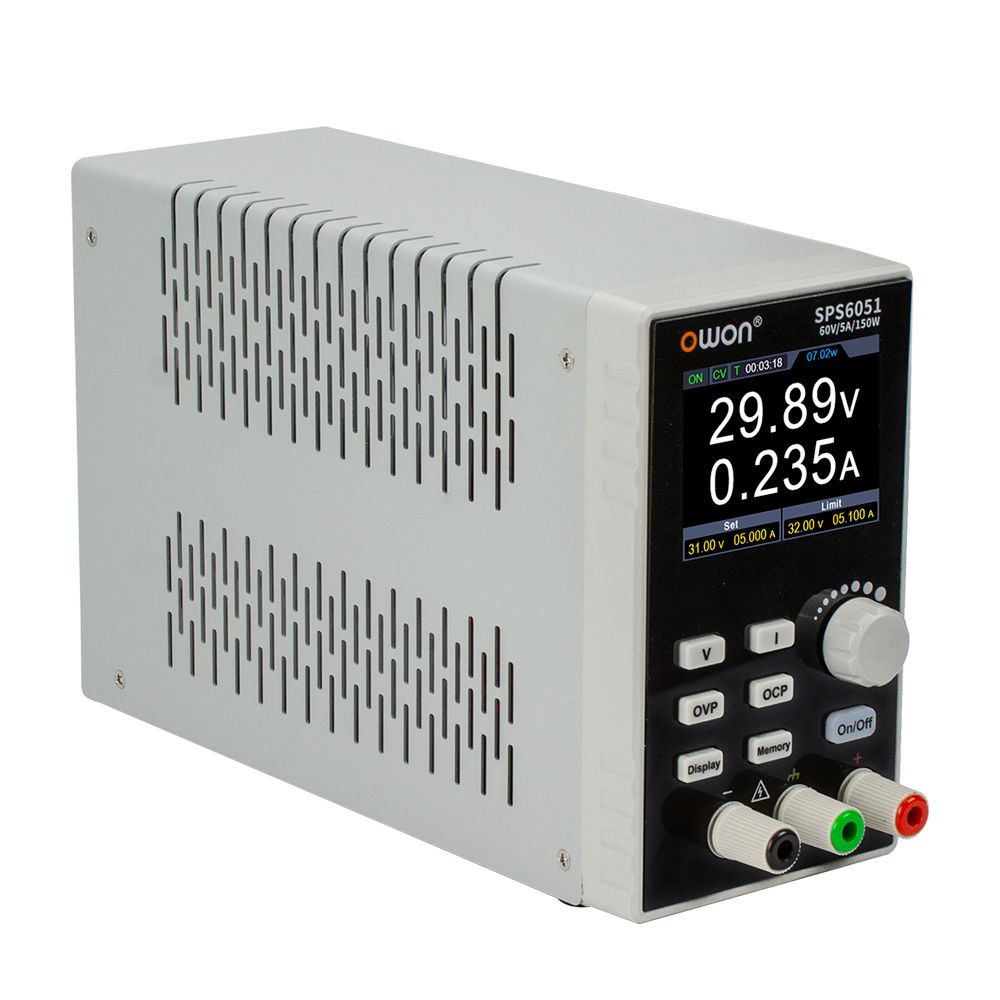 Owon SPS3081 120W 30V-8A Fansız Tek Kanal Programlanabilir DC Güç Kaynağı