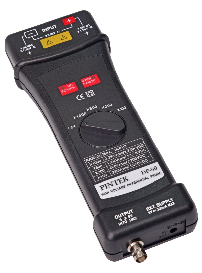 Pintek DP-50 50MHz/7KVp-p Diferansiyel Prob