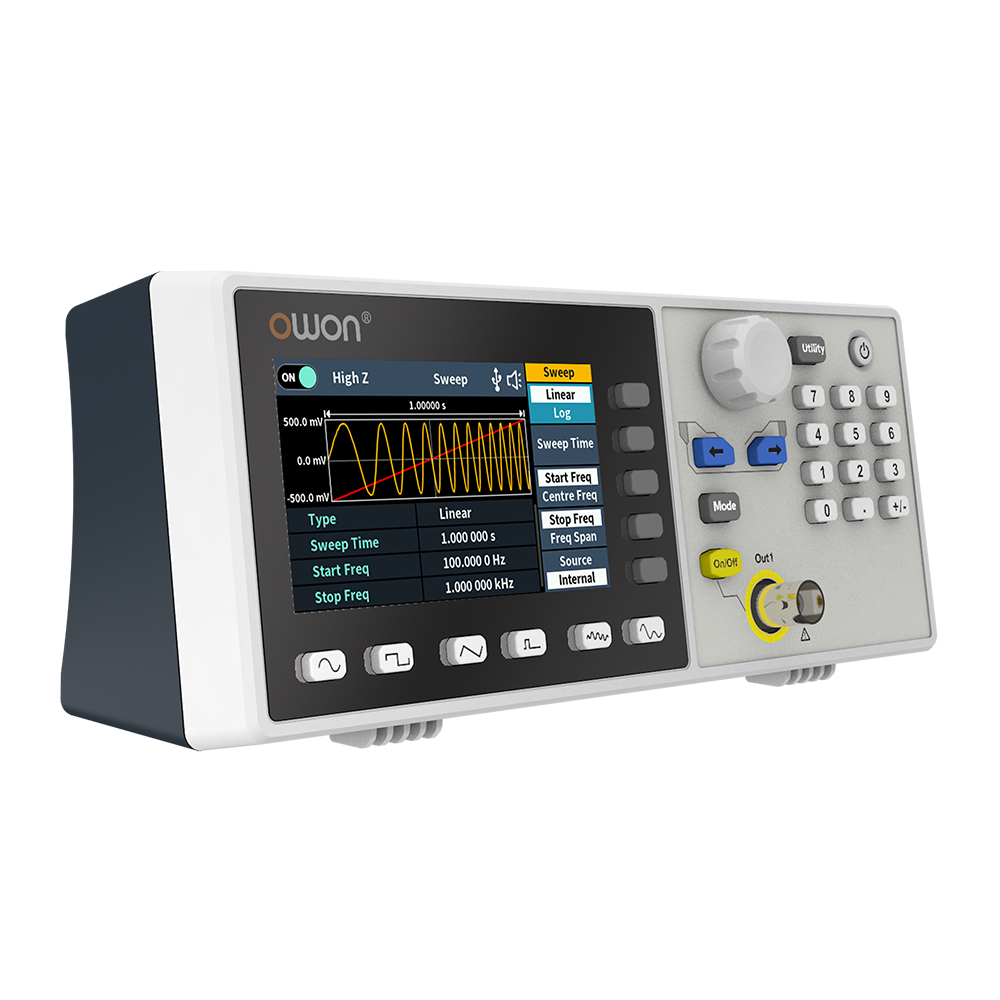 Owon DGE1060 60 MHz Tek Kanal 300MSa/s Waveform Jeneratör