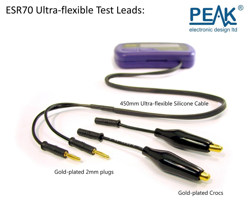 Peak Electronic ESR70 - Atlas ESR PLUS - Resistance Meter / Direnç - Kapasitans Ölçer