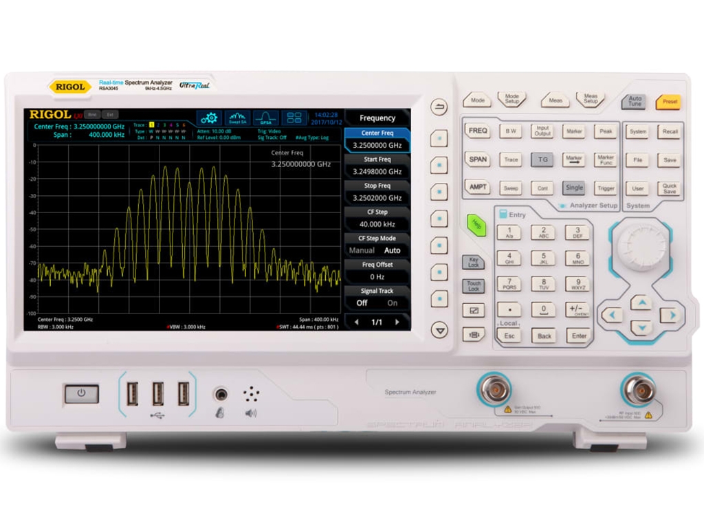 Rigol RSA3045 4.5 GHz Real Time  Spektrum Analizörü