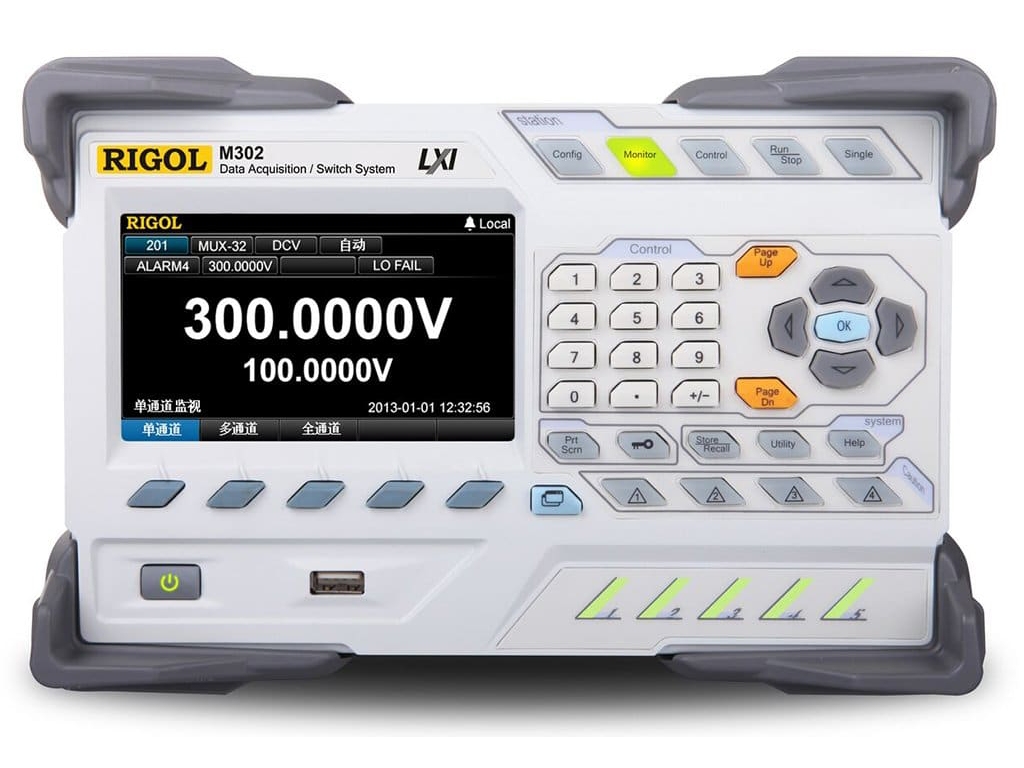 Rigol M302 Veri Toplama Sistemi