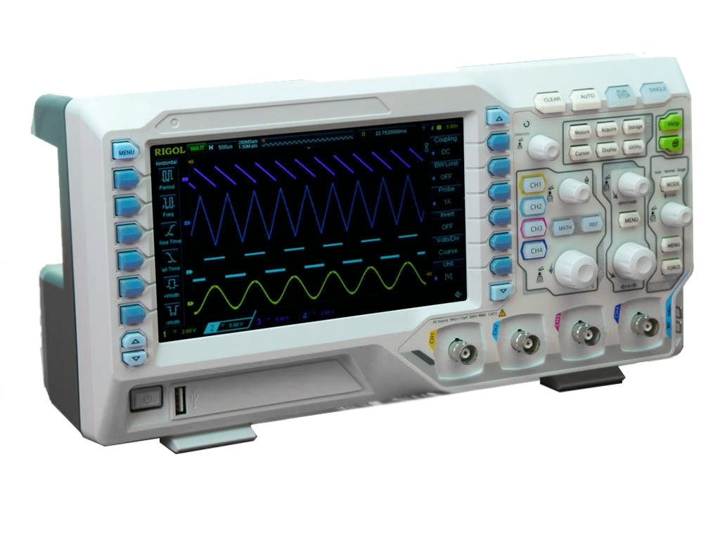 Rigol DS1104Z PLUS 100MHz 4 Kanallı Dijital Osiloskop MSO Ready