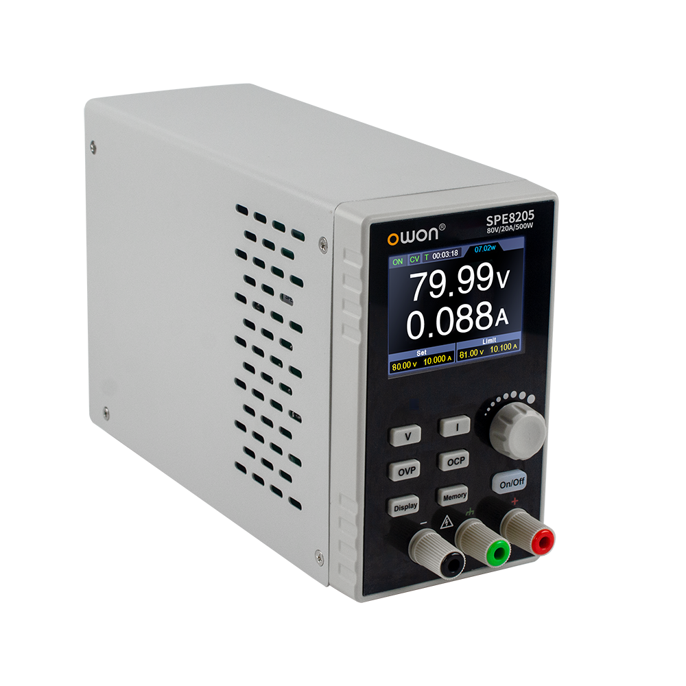 Owon SPE8205 500W 80V/20A Tek Kanal DC Güç Kaynağı